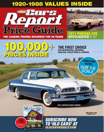 Old Cars Price Guide Magazine Subscription